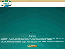 Tablet Screenshot of abantgolgazinosu.com